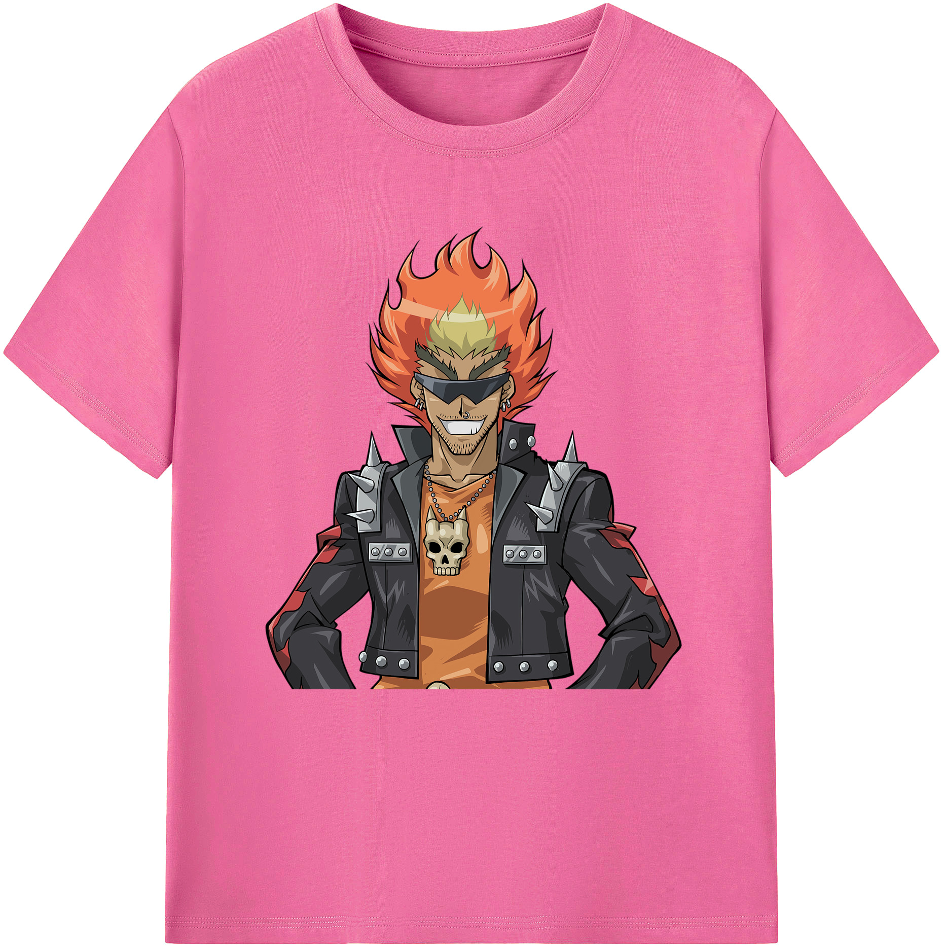 （画像用） 遊☆戯☆王 Yu-Gi-Oh! レディースカジュアルプリントTシャツ（綿100％）